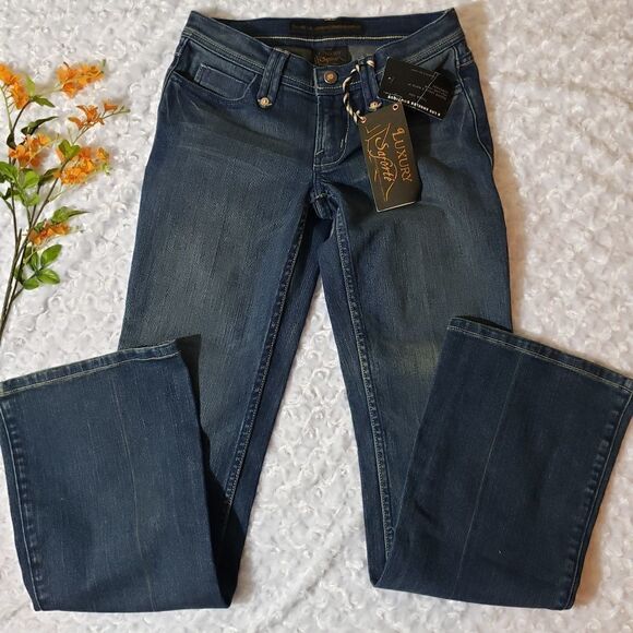 Luxury Saforté size 26 jeans - Picture 1 of 5